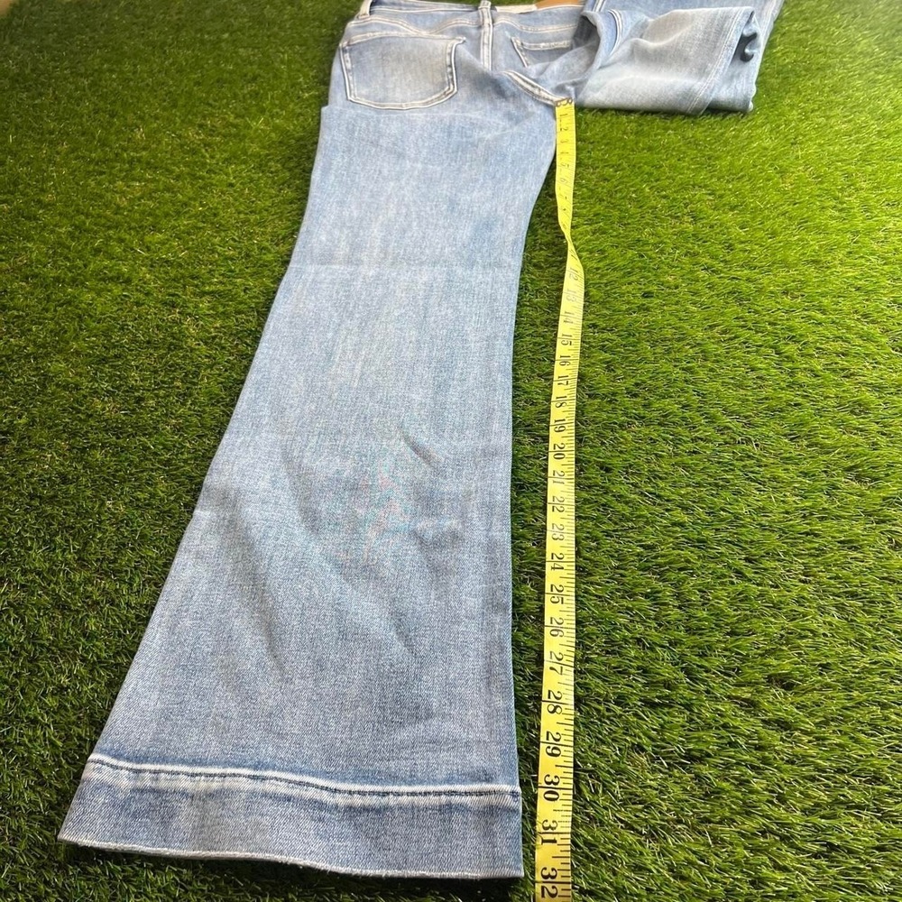 BKE Billie Slim Fit High Rise Trouser Jeans Light Wash NWT Women's Bootcut 27 - Picture 6 of 8